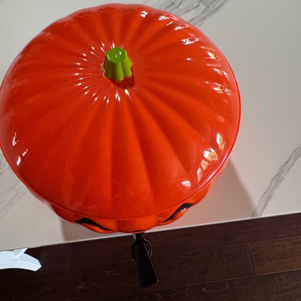 Orange Pumpkin Beverage Dispenser - Picture 3 of 3